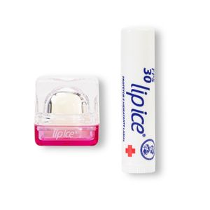 Protetor Labial Cube Romã & Blueberry + Lip Ice Alta Proteção Fps 30 Grátis