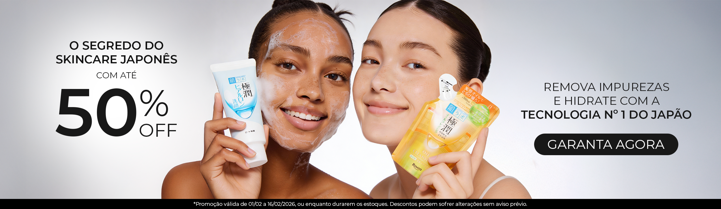 Pele limpa de verdade