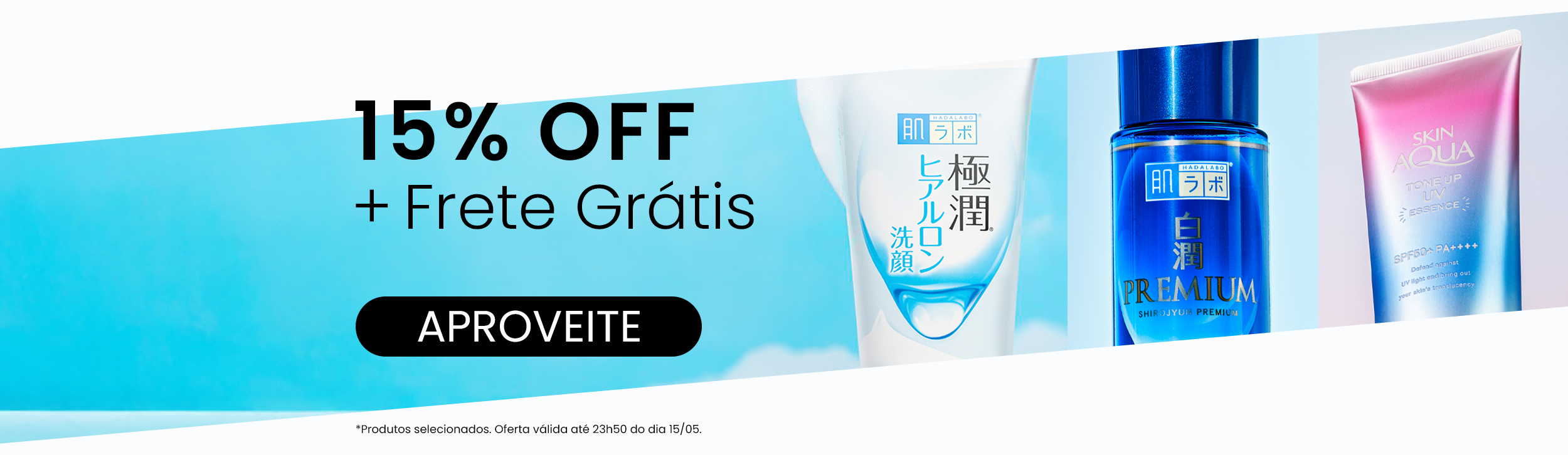 Frete grátis todo dia 15